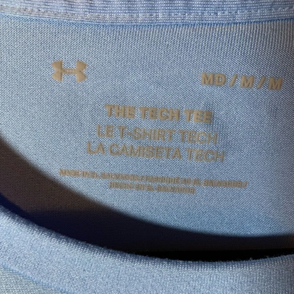 Men’s Under Armour Blue and Red Fredericksburg Baseball Shirt size Medium. - Picture 4 of 4